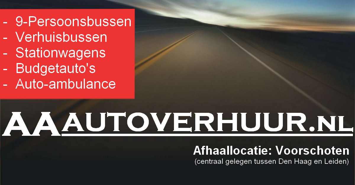 2020-05 Banner AA Autoverhuur